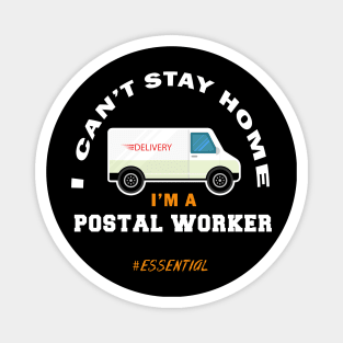 Postal Worker 2020 Quarantined Magnet